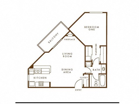 1 Bed - F Plan 2D at Enclave, Paramount, CA